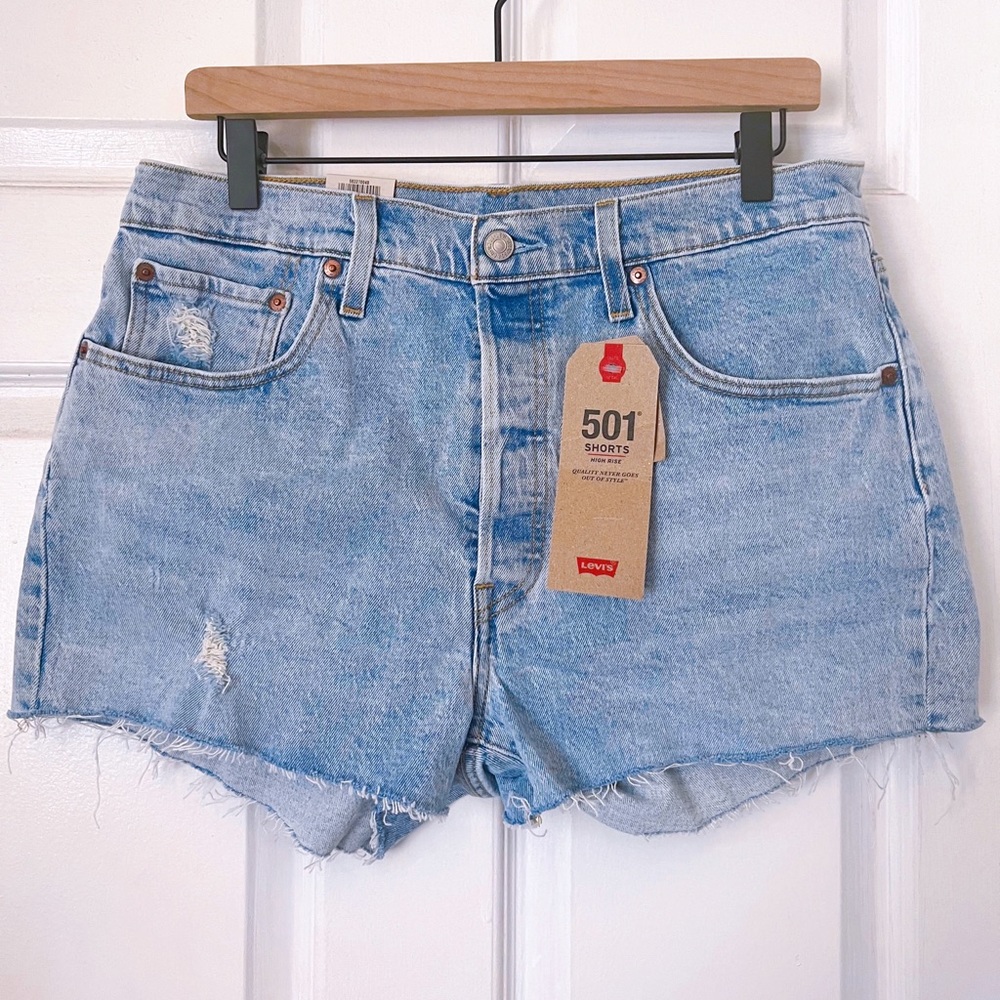 Levis 501 Denim Shorts